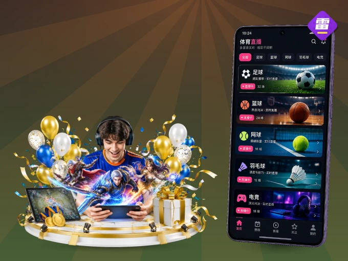 装雷速 APP，精彩比赛不缺席